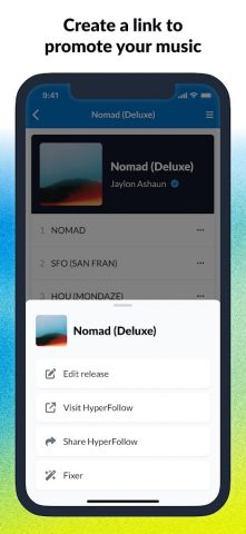 DistroKid для Android — скриншот 5