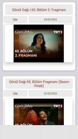 Dizi Fragmanları для Android — скриншот 3