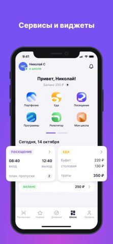 Дневник МЭШ для iOS — скриншот 5