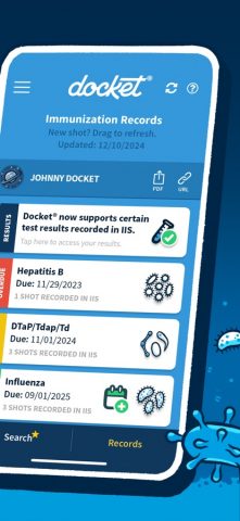 Docket® — Immunization Records для iOS — скриншот 2