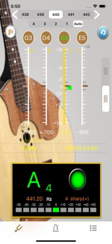 Домра Тюнер — Tuner for Domra для iOS — скриншот 2