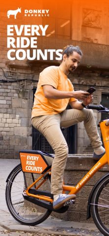 Donkey Republic для iOS — скриншот 1