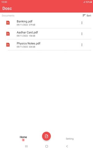 Dosc (Document Scanner) для Android — скриншот 5