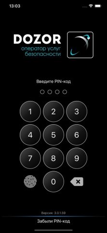 Dozor Telematica для iOS — скриншот 1