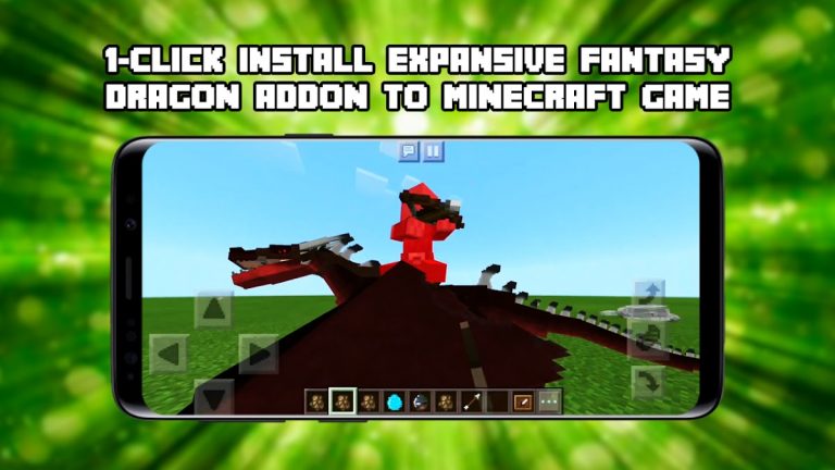 Dragon Mod for Minecraft PE для Android — скриншот 1