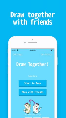 Draw Together для Android — скриншот 1