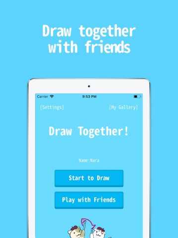 Draw Together для Android — скриншот 5