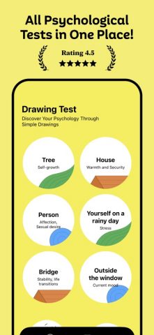 DrawMind: Personality Test для iOS — скриншот 1