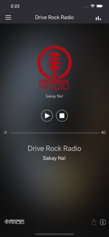 Drive Rock Radio для iOS — скриншот 1