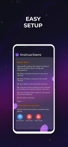 Driver4VR: Full Body Tracking для iOS — скриншот 3