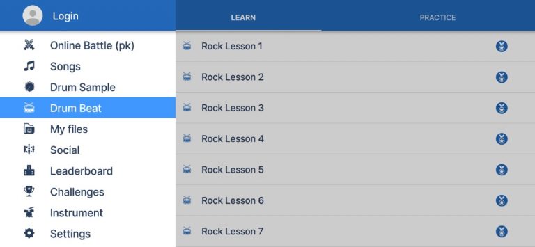 Drum Live для iOS — скриншот 5