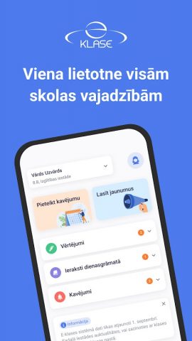 E-klase для Android — скриншот 1