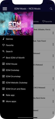 EDM Music — NCS Music для iOS — скриншот 1