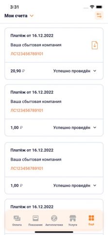 ЕИРЦ СПб/ПСК для iOS — скриншот 5