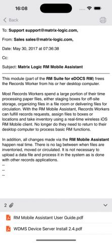 EML Viewer для iOS — скриншот 2