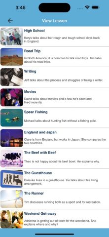 ESL Listening Practice для iOS — скриншот 3