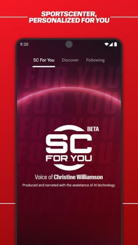 ESPN для Android — скриншот 3