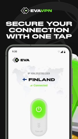 EVA VPN: Fast VPN Proxy для Android — скриншот 1