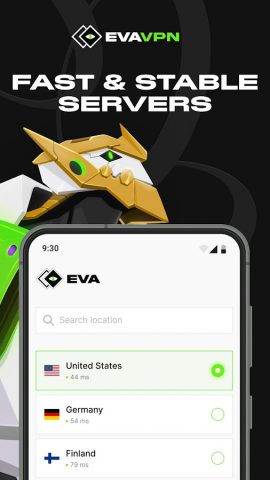 EVA VPN: Fast VPN Proxy для Android — скриншот 2