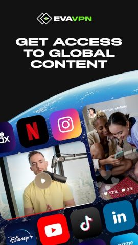 EVA VPN: Fast VPN Proxy для Android — скриншот 3