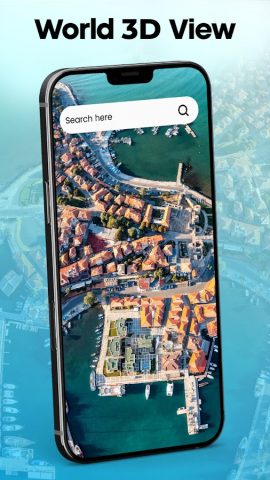 Earth Map — 3D World Map для Android — скриншот 2