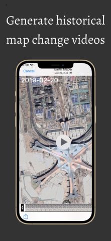 Earth Timelapse — Street maps для iOS — скриншот 4