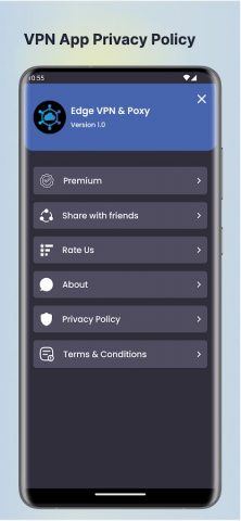Edge VPN : Fast and Reliable для Android — скриншот 4