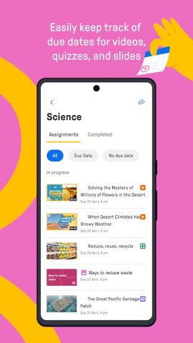 Edpuzzle для Android — скриншот 3