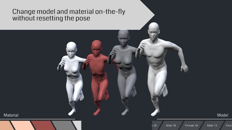 El Pose 3D для Android — скриншот 2