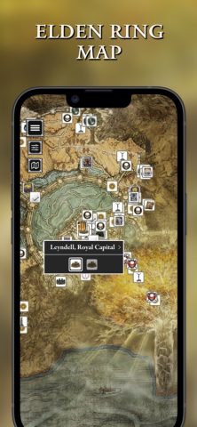 Elden Ring Nightreign Map для iOS — скриншот 1