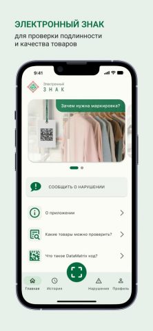 Электронный знак — скриншот 1