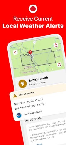 Emergency: Severe Weather App для Android — скриншот 1