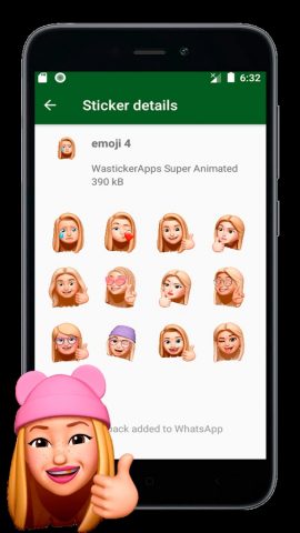Эмодзи Мемы 3D WASticker для Android — скриншот 2