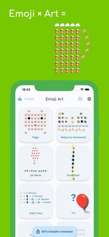 Emoji Art: Copy, Paste Designs для iOS — скриншот 1