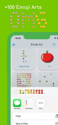 Emoji Art: Copy, Paste Designs для iOS — скриншот 3