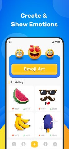 Emoji Art Maker для iOS — скриншот 2