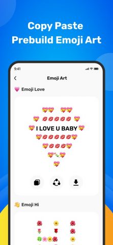Emoji Art Maker для iOS — скриншот 3