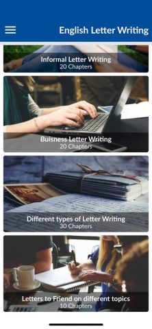 English Letter Writing Guide для iOS — скриншот 3