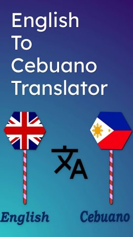 English To Cebuano Translator для Android — скриншот 1