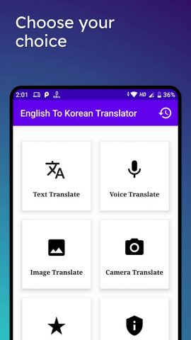 English To Korean Translator для Android — скриншот 2