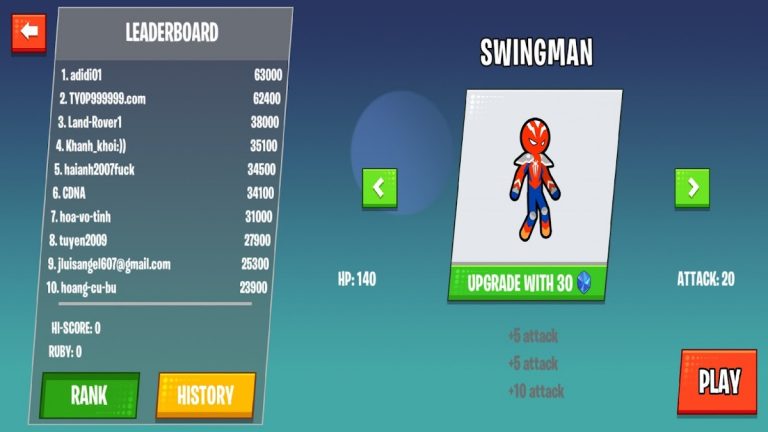 Epic Hero Wars — stick fight — скриншот 3