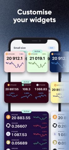 Ethereum & Crypto Price Widget для iOS — скриншот 4