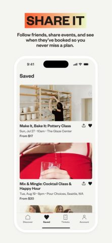 Eventbrite для iOS — скриншот 3