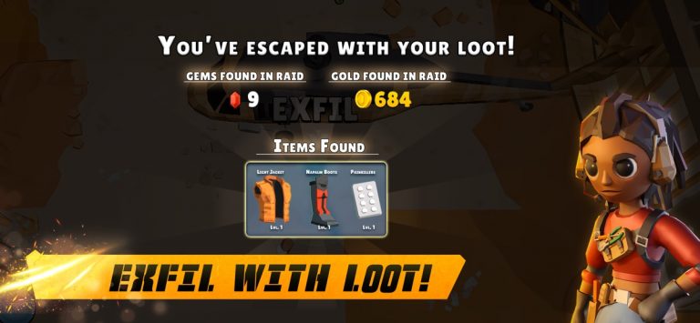 Exfil: Loot & Extract для iOS — скриншот 4