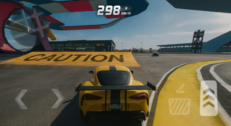 Extreme Car Driving Stunts для Android — скриншот 4