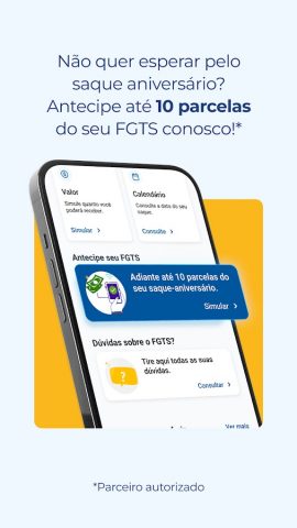 FGTS | Saque e Calendário 2026 для Android — скриншот 3