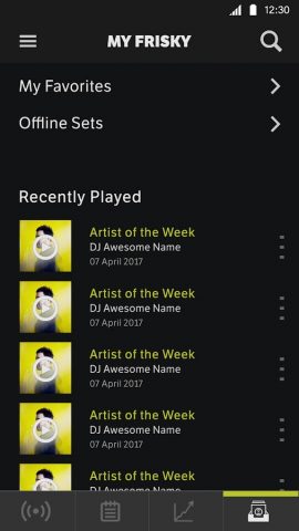 FRISKY для Android — скриншот 4