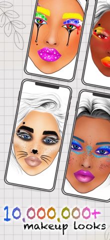 Face Chart — Makeup Guru для iOS — скриншот 1