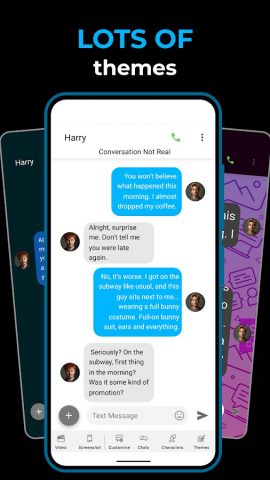 Fake Chat Text Message Creator для Android — скриншот 4