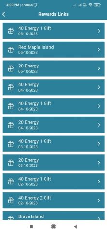 FI Energy Links для Android — скриншот 2
